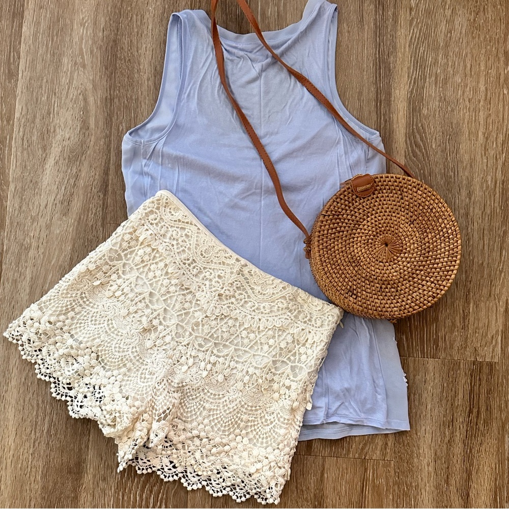 Urban Outfitters crochet shorts